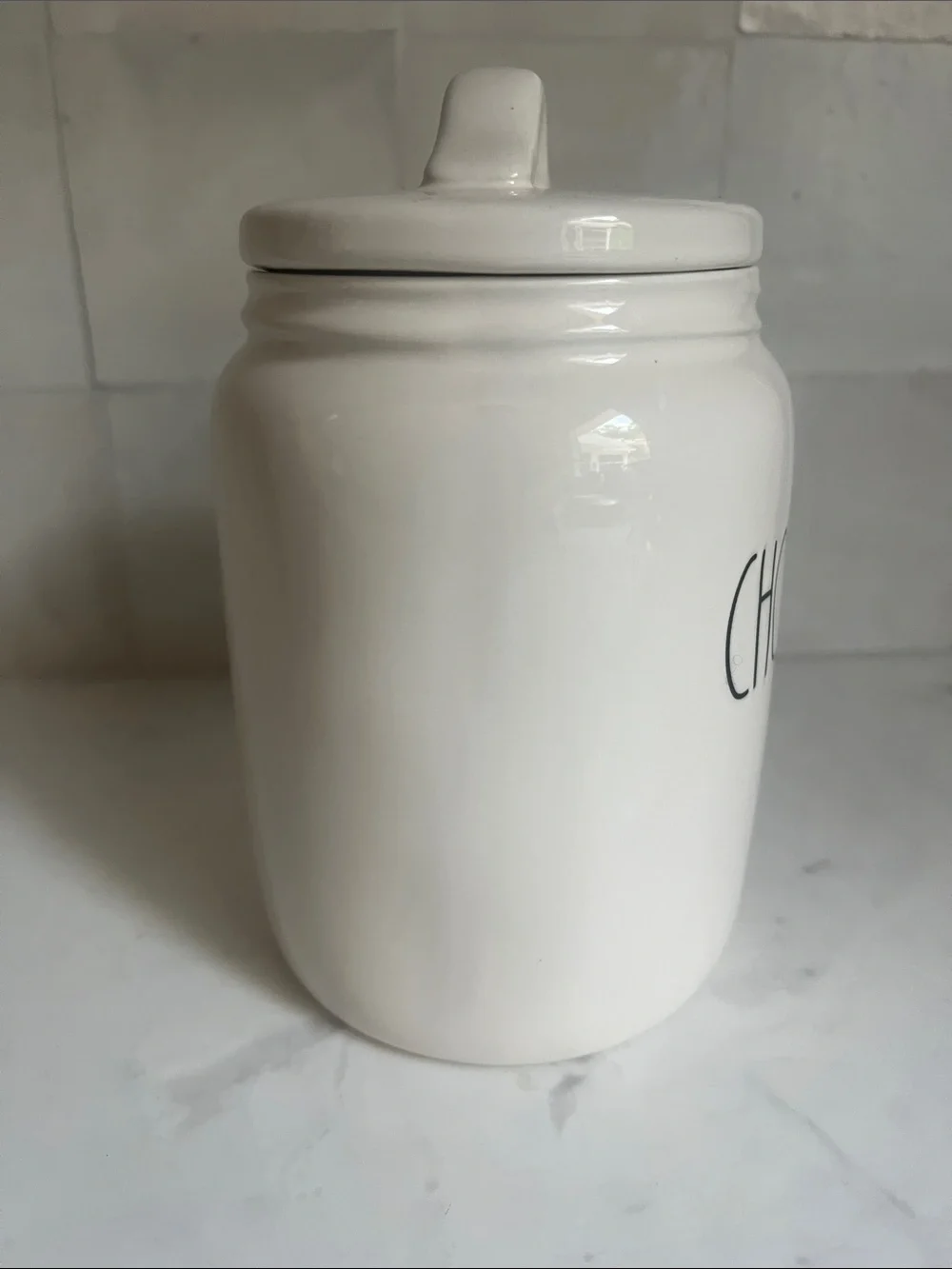 Rae Dunn Chocolate Chips Baby Canister